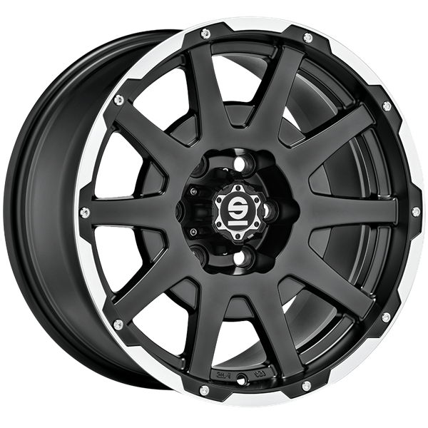 Sparco DAKAR Black Lip Polished 8,50x17 6x135,00