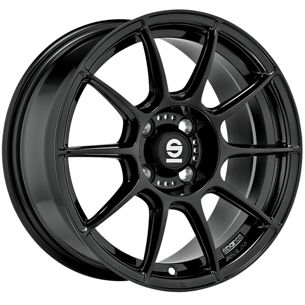 Sparco FF1 Gloss Black 7,00x17 4x100,00 ET33,00