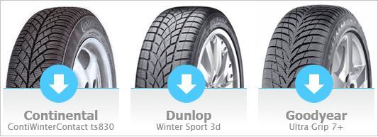 Les pneus hiver directionnels