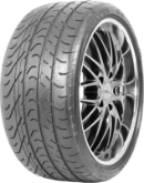 Gros plan de la bande de roulement Pirelli P Zero Corsa Asimmetrico (PZC2A) 335/30 R18 102 Y ZR, right