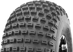 Gros plan de la bande de roulement Journey P322 22x11-8 E 4PR