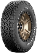 Gros plan de la bande de roulement BFGoodrich All Terrain T/A KO2 245/75 R16 120 S RWL