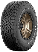 Gros plan de la bande de roulement BFGoodrich All Terrain T/A KO2 265/70 R16 121 S LT, RWL