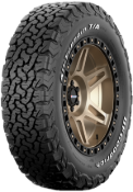Gros plan de la bande de roulement BFGoodrich All Terrain T/A KO2 225/70 R17 110/107 S RWL
