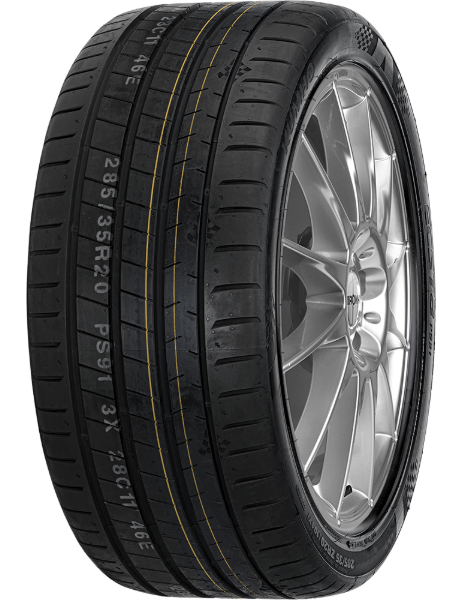 Kumho Ecsta PS91 245/35 R19 93 Y XL, ZR