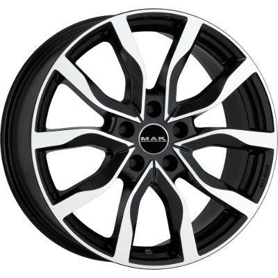 MAK Highlands Black Mirror 8,00x18 5x108,00 ET45,00