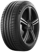 Gros plan de la bande de roulement Michelin Pilot Sport 4 225/45 R17 91 V