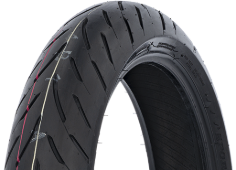 Gros plan de la bande de roulement Dunlop Sportmax GPR-300 110/80ZR18 (58 W) Avant TL