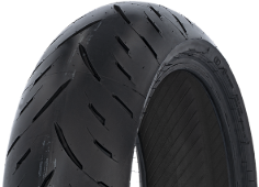 Gros plan de la bande de roulement Dunlop Sportmax GPR-300 160/60 R17 69 H Arrière TL