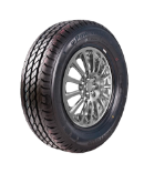 Gros plan de la bande de roulement PowerTrac Vantour 205/75 R16 110/108 R C