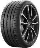 Gros plan de la bande de roulement Michelin Pilot Sport 4 S 275/30 R19 96 Y XL, ZR