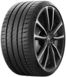 Gros plan de la bande de roulement Michelin Pilot Sport 4 S 285/25 R20 93 Y XL, ZR