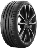 Gros plan de la bande de roulement Michelin Pilot Sport 4 S 225/35 R19 88 Y RUN ON FLAT ZP, XL