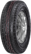 Gros plan de la bande de roulement Bridgestone Dueler A/T 001 215/75 R15 100 S 3PMSF
