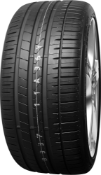 Gros plan de la bande de roulement Falken Azenis FK510 SUV 295/30 R22 103 Y XL, MFS