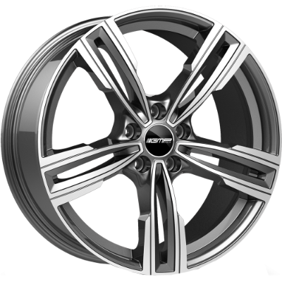 GMP Italia REVEN Anthracite Diamond 8,50x20 5x120,00 ET33,00