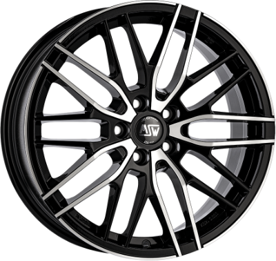 MSW 72 Black Polished 7,00x17 5x112,00 ET45,00