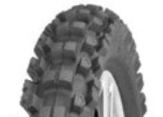 Gros plan de la bande de roulement Deli Tire SB-139 90/90-21 54 M TT M/C