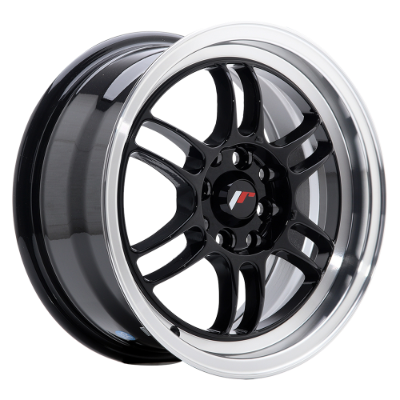 Japan Racing JR7 Black 7,00x15 4x100,00 / 4x114,30 ET38,00