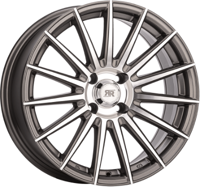 Racer MONZA Gun Metal Polished 7,50x17 4x100,00 ET35,00