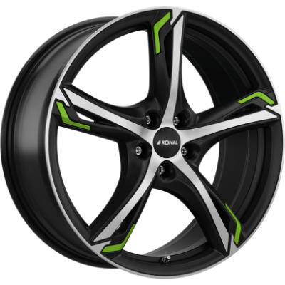 Ronal R62 Trend Green 7,50x17 5x112,00 ET38,00