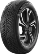 Gros plan de la bande de roulement Michelin Pilot Alpin 5 SUV 225/60 R18 104 H RUN ON FLAT XL, *