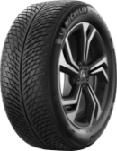 Gros plan de la bande de roulement Michelin Pilot Alpin 5 SUV 265/50 R19 110 H RUN ON FLAT ZP, XL, *