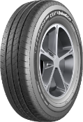 Gros plan de la bande de roulement Ceat EnduraDrive 205/65 R16 107/105 T C