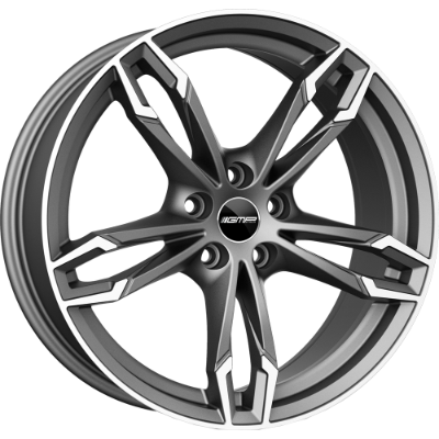 GMP Italia DEA Matt Anthracite Diamond 8,50x19 5x120,00 ET50,00