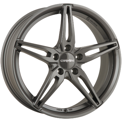 Carmani 15 Oskar Hyper Gun Metal 7,50x18 5x112,00 ET49,00