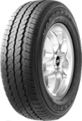 Gros plan de la bande de roulement Maxxis Vansmart MCV3 Plus 195/70 R15 104/102 S C