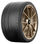 Gros plan de la bande de roulement Michelin Pilot Sport Cup 2 R 345/25 R21 104 Y RUN ON FLAT ZP, XL, ZR, TPC