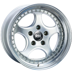 RH Alurad P Rad Silver Lip Polished