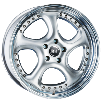 RH Alurad Turbo P Silver Lip Polished 8,00x18 5x112,00 ET69,00