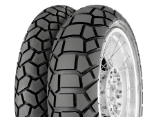 Gros plan de la bande de roulement Continental TKC 70 Rocks 170/60 R17 72 S Arrière TL M/C M+S