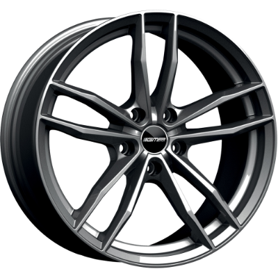 GMP Italia SWAN Glossy Anthracite 7,50x17 5x112,00 ET45,00