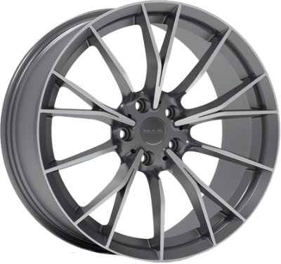 MAK Fabrik Gun Metallic Mirror 8,50x19 5x112,00 ET25,00