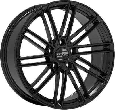 MAK Leipzig Gloss Black 7,50x20 5x130,00 ET32,00