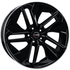 Borbet TX black rim polished