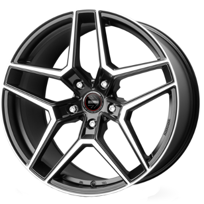 MOMO RF-06 Matt Black Polished 9,50x20 5x120,00 ET40,00