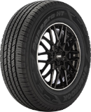 Gros plan de la bande de roulement Hankook Dynapro HT RH12 245/70 R17 119/116 S LT