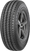 Gros plan de la bande de roulement Goodyear Duramax G2 195/70 R15 104/102 S C