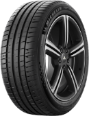 Gros plan de la bande de roulement Michelin Pilot Sport 5 255/45 R18 103 Y XL, ZR