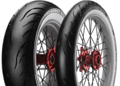 Gros plan de la bande de roulement Avon Cobra Chrome 160/80 B16 81 H Arrière TL XL