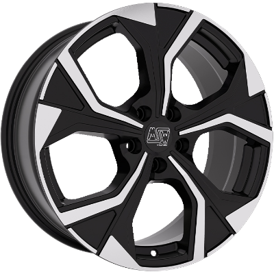 MSW 43 Black Polished 7,00x19 5x108,00 ET47,50