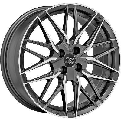 MSW 50-4 Grey Polished 7,00x17 4x100,00 ET37,00