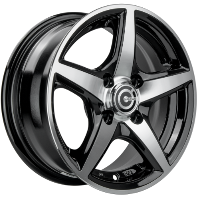 Carbonado Crow Black Polished 5,50x13 4x98,00 / 4x100,00 ET30,00