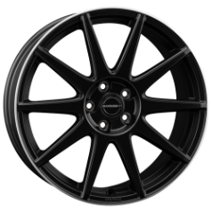 Borbet GTX black matt rim silver