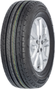 Gros plan de la bande de roulement Bridgestone Duravis Van 195/75 R16 110/108 R C