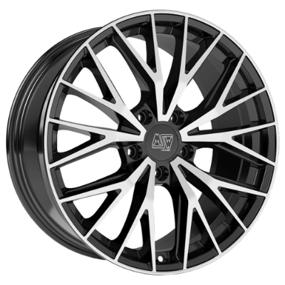 MSW 44 Black Polished 8,50x20 5x114,30 ET35,00
